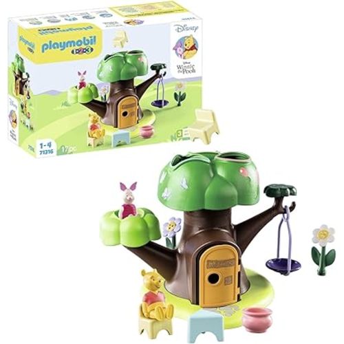 Playmobil 1.2.3 & Disney: Winnie's & Piglet's Tree House