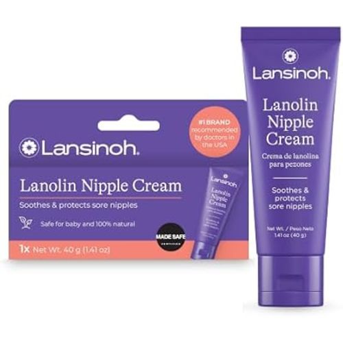 Lansinoh Lanolin Nipple Cream, 1.41 Ounces