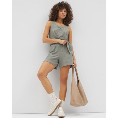 Crinkle Knit 5 Inch Short