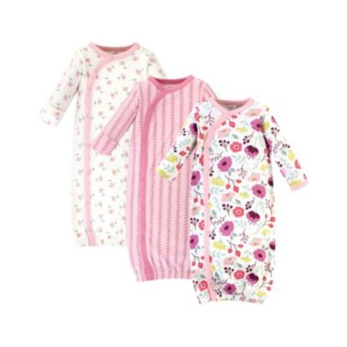 Baby Girls Natural Cotton Kimono Gowns