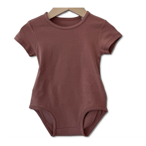 RED ROCK SNUGGLE BUG SHORT SLEEVE BODYSUIT LUXE EDITION | COTTON BAMBOO BLEND 6-12 months