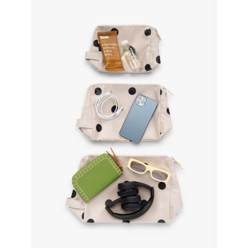 Water Resistant Zip Pouch Set (3 Pieces)