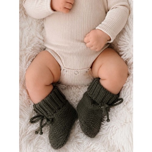 Knit Booties, Wilderness