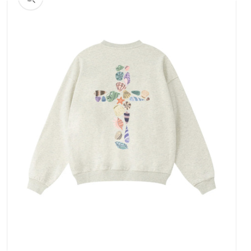 Seashell Cross Crewneck – HolyStep