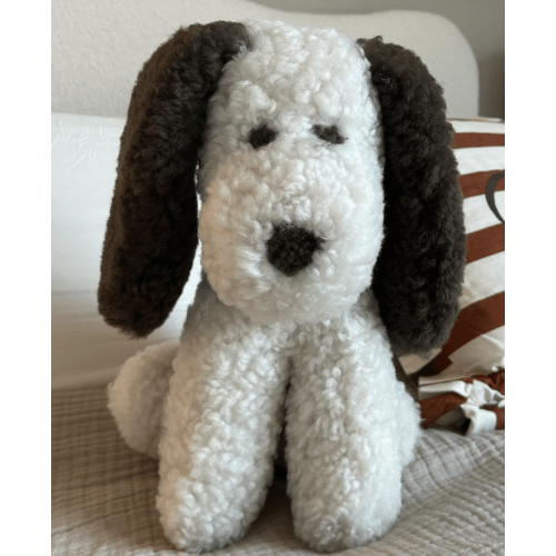 Sheepskin Stuffed Puppy