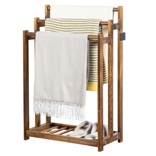 Solid Wood Quilt Rack | Wayfair