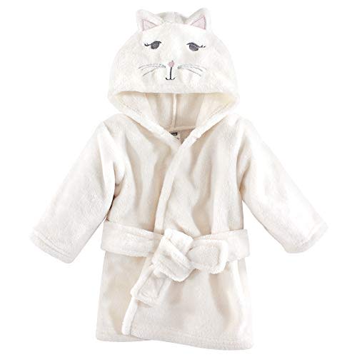 Hudson Baby Unisex Baby Plush Animal Face Bathrobe