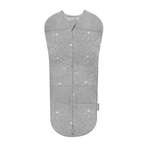 Sleepea Small Grey Star 5-Second Swaddle - Small