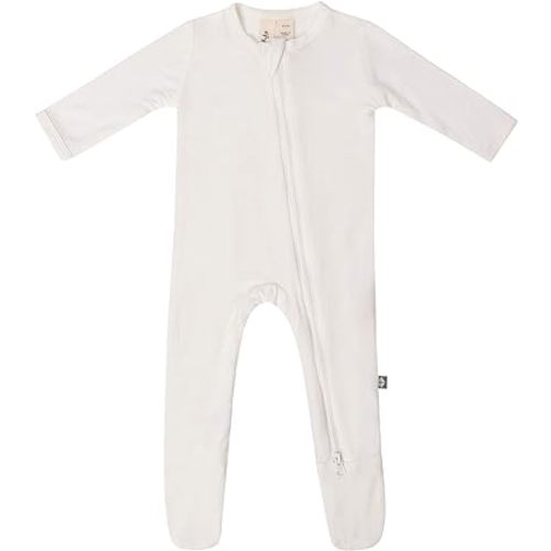 Amazon.com: KYTE BABY Soft Bamboo Rayon Footies, Zipper Closure, 0-24 Months: Clothing, Shoes & Jewelry