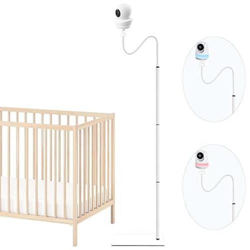 68.7 inch Baby Monitor Floor Stand Holder Compatible with Babysense HD S2 / Max View Baby Cameras Baby Camera Mount Holder Shelf(Camera Not Included)