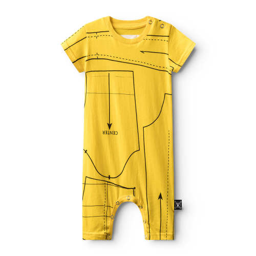 sewing pattern playsuit