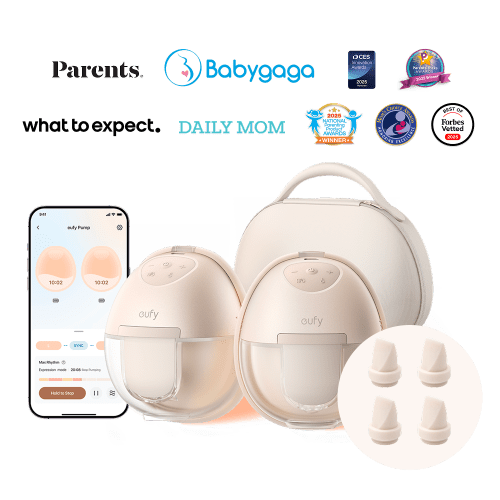 eufy Breast Pump S1 Pro & Original Duckbill Valves (4-Pack)