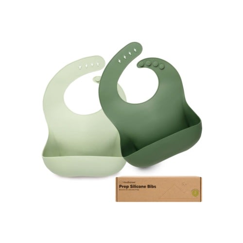 Prep Silicone Bibs