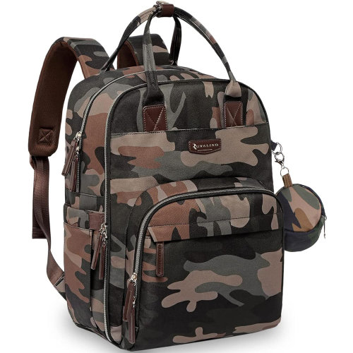 Latitude Run® Large Diaper Bag Backpack, Multifunction Travel Maternity Baby Changing Bags | Wayfair