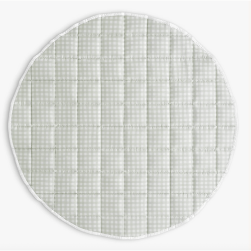 Picnic Gingham Play Mat - Green