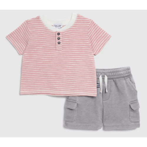 Infant Boy Desert Stripe Tee Set | Splendid