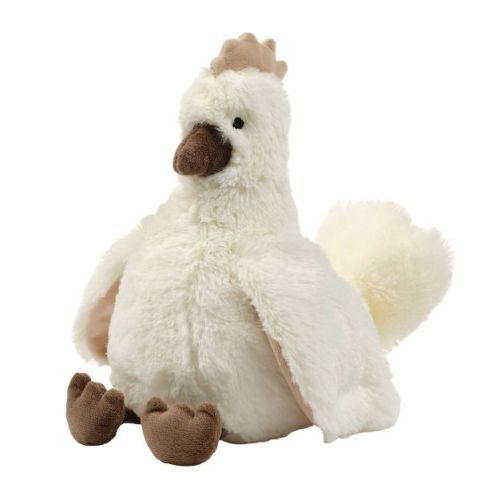 Bedtime Originals Farmyard Friends Plush Stuffed Animal Toy - Chicken: Height 8.75", Weight 0.35 lbs