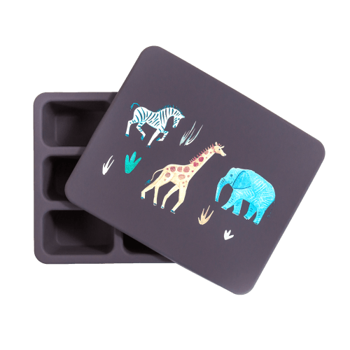 Silicone Bento Box Safari Faded Black
– Austin Baby Collection