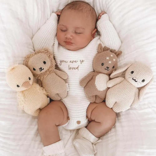 Chunky Knit Ribbed Personalized Romper in Milk – Sweet June