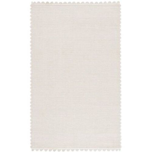 Montauk MTK323 Hand Woven Indoor Area Rug - Ivory - 6'x9'- Safavieh