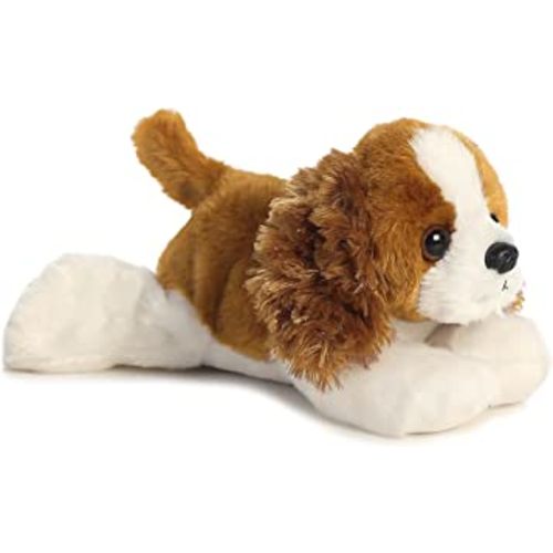Aurora® Adorable Mini Flopsie™ Charles™ Stuffed Animal - Playful Ease - Timeless Companions - Brown 8 Inches