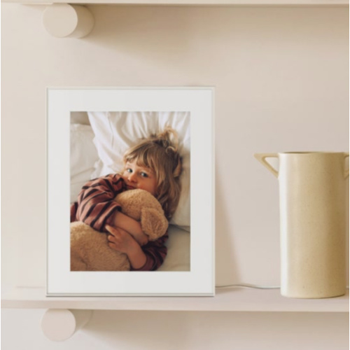 Walden 15" Sandstone with Mat | Aura's Largest HD Frame