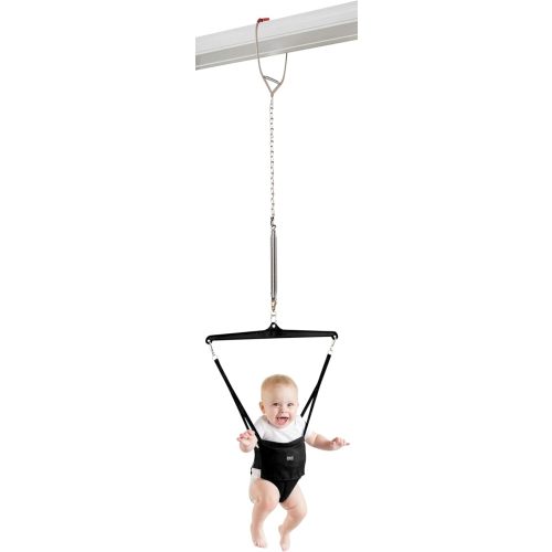 Jolly Jumper Iconic Doorway Baby Jumper - Black