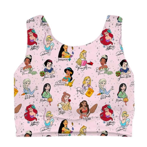 1-2y KIDS Longline Crop Tank - Princess Autographs