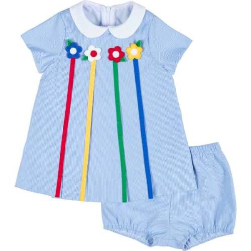 Dress With Flowers and Bloomer - Florence Eiseman | Maisonette