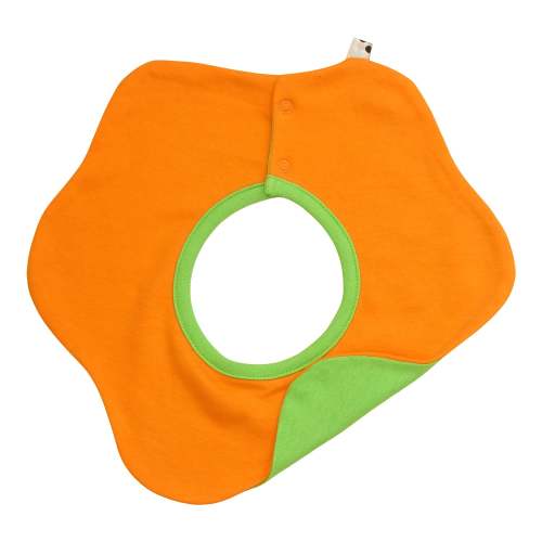 Newborn Baby Organic Flower Bibs