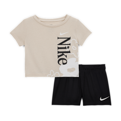 Nike Baby Wild Flower T-Shirt and Mesh Shorts Set. Nike.com