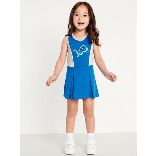 Detroit Lions Graphic Mesh Dress for Toddler Girls