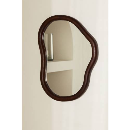 LARGE MANGO WOOD MIRROR