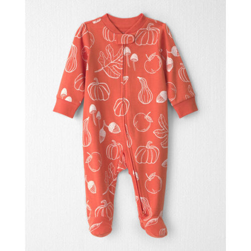 Baby Organic Cotton Sleep & Play Pajamas in Autumn Gourds - Little Planet | Carter's