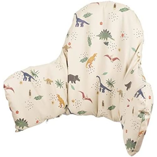 High Chair Cushion with Cover Pad for IKEA Antilop Babies Toddlers Inflatable & Reversible Built-in Inflatable Cushion