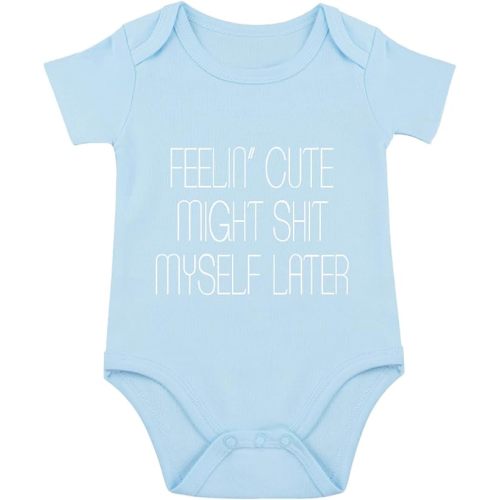 listery Funny Romper Cute Novelty Infant Baby Bodysuit Funny Baby infant Pregnancy Announcements