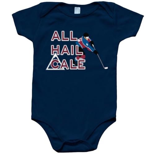 Cale Makar All Hail Colorado Baby 1 Piece Short Sleeve Leotard