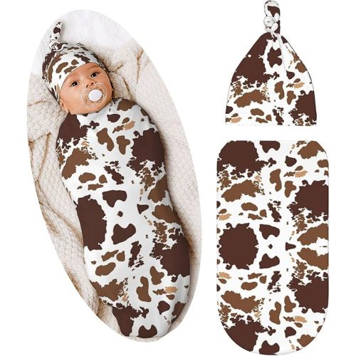 Cow Print Swaddle