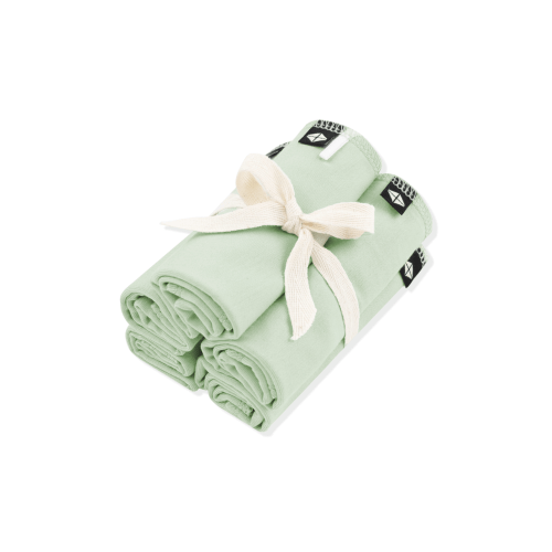 Washcloth 5-Pack in Basil