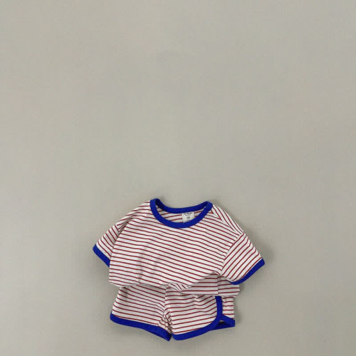 Toddler 2-Piece Striped Lovely Set