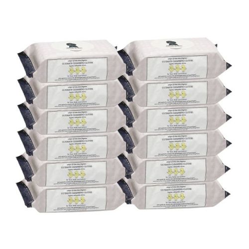 Noodle & Boo Sensitive Skin Ultimate Cleansing Cloths Newborn Baby Wipes, Crème Douce - 864ct