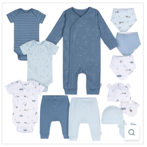 13-Piece Baby Boys Road Trip Baby Essentials Gift Set – Gerber Childrenswear