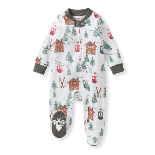 Ski The Alps Matching Family Sleep & Play – Burt's Bees Baby