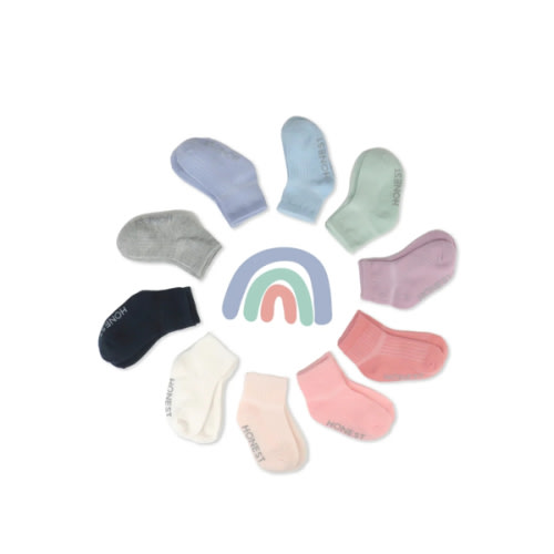Multipack Cozy Socks Sustainably Made for Baby & Toddler | Honest Baby Clothing