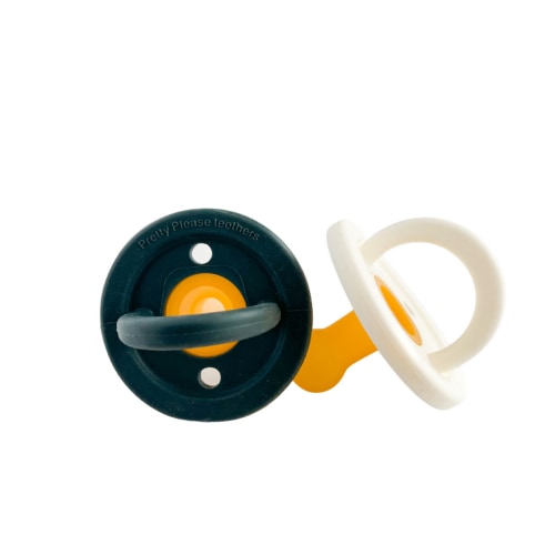 Modern Pacifier || Navy & Coconut Milk