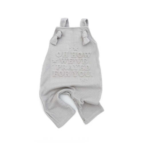 Oh How We've Prayed For You Knotted Waffle Overalls – OUR HOUSE ABOVE