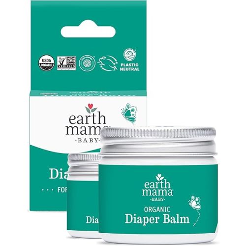 Earth Mama - Organic Diaper Balm - 2-Ounce (2-Pack)
