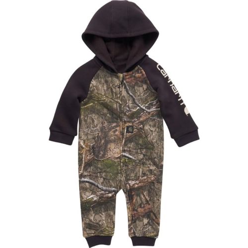 Carhartt Kid's CM8768 Long-Sleeve Zip-Front Camo Coverall - Boys