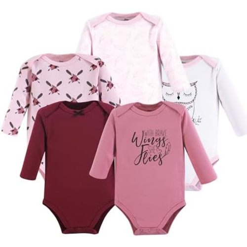 Luvable Friends Hudson Baby Bodysuits 5pk