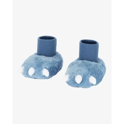 Baby Dinosaur Soft Slippers - Blue | Carter's